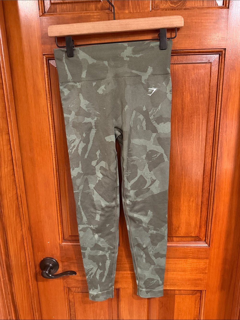 Women’s Camo Leggings - Olive Green
